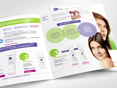 NeoStrata - Brochure / Sell Sheet brochure brochure design green sell sheet