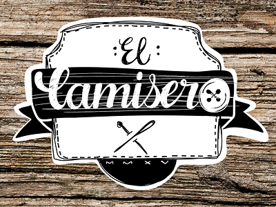 El Camisero Logo aere brand branding costa crafty design graphic logo rica vintage