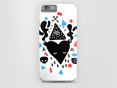 New iphone 6 case design :) aere case emotion hert iphone naive society6