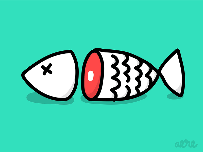 Fish Doodle by Patrick Aere on Dribbble