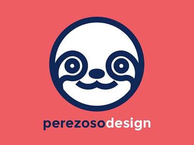Perezoso Logo design freelance logo perezoso sloth