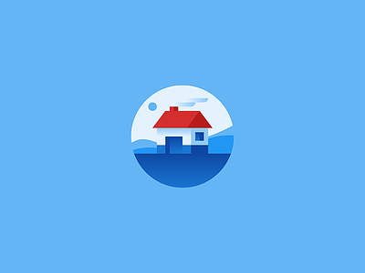 Costa rican house - icon costa design doodle flat freelance galaburda google house icon justas rica tiny