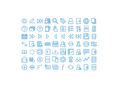 Accounting icon set - 32 px 32 accounting business design freelance graphic icon minimalist px set simple