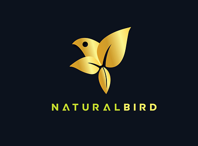 NATURAL BIRD LOGO creative logo logo minimalist logo