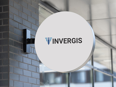 Invergis logo design branding creative logo design graphic design illustration logo minimalist logo vector