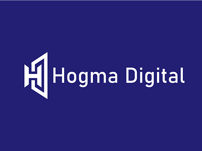 Hogma Digital logo design branding creative logo design graphic design illustration logo minimalist logo vector