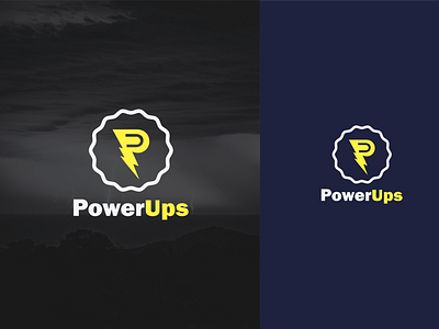 Powerups logo design