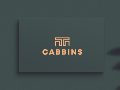 Cabbins Logo Design branding cabbins creative logo design graphic design illustration logo minimalist logo vector