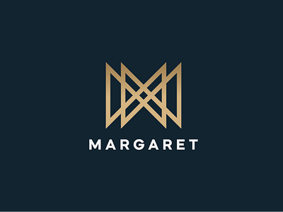 Margaret Logo Design brand branding business logo company logo creative logo design graphic design logo logo design logo maker logo type minimal minimalist logo vector