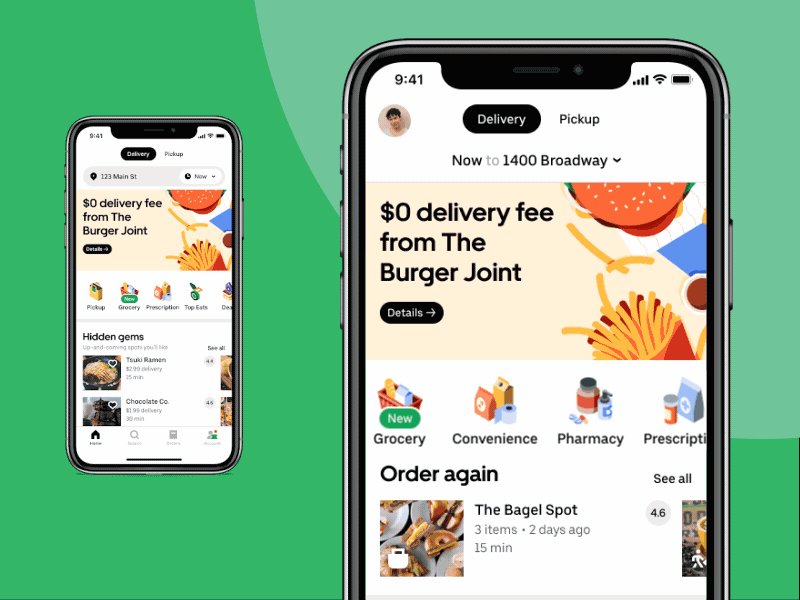 Ubereats designs, themes, templates and downloadable graphic 