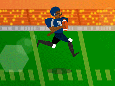NFL Now football gif jump motion graphics nfl sport