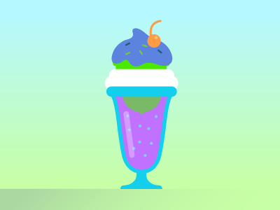 Ice cream float