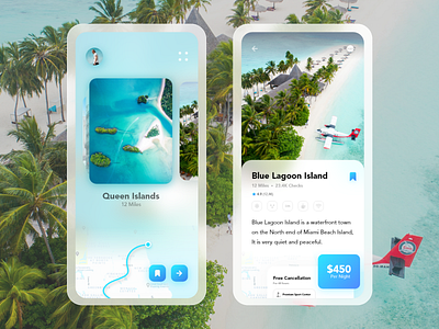 UI Travel App Prototype by Victor Cardero on Dribbble