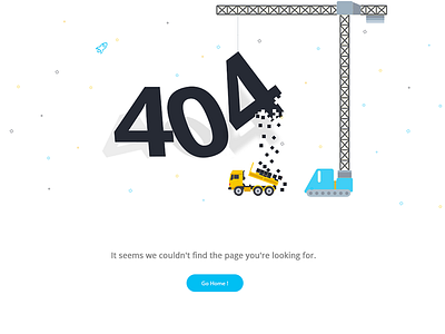 404 404 build error graphic landing ui web