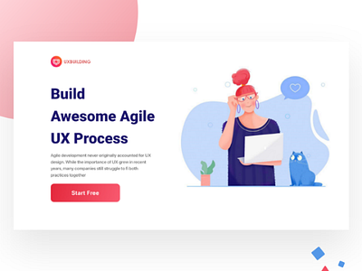 Agile UX Process Webdesign web ui ux process trending