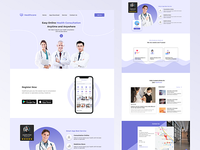 Landing Page Healthcare