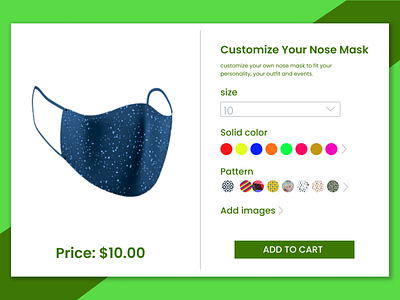 Daily UI #033 Customize product