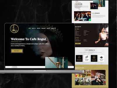 Hookah Bar Website Design