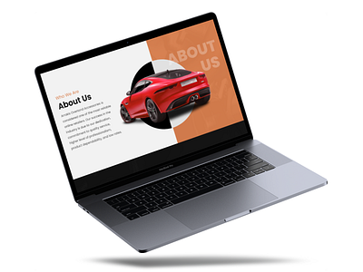 Website About Us Section about us car website design graphic design ui ux design web design web template