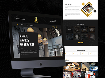 Interior Design Website design graphic design interior design website ui ux design web design web template