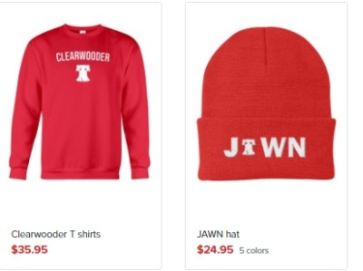 Clearwooder and JAWN hat