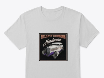 Billy F Gibbons Hardware T Shirt