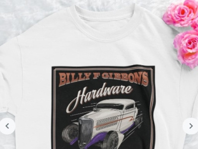 Billy F Gibbons Hardware T Shirt