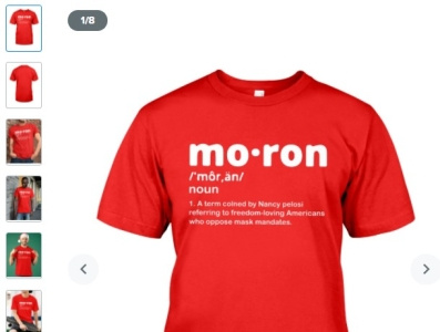 Kevin McCarthy moron T-shirts 3d animation branding graphic design kevinmccarthymoronmerch kevinmccarthymoronshirt kevinmccarthymoronshirts logo morontshirt motion graphics ui