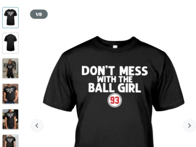 DON’T MESS WITH THE BALL GIRL SHIRT 3d animation branding dontmesswiththeballgirlmerch dontmesswiththeballgirlshirt dontmesswiththeballgirlshirts graphic design logo motion graphics ui