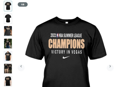 2021 nba summer league champions victory in vegas shirt 3d animation branding graphic design logo motion graphics ui