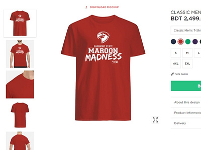 Maroon Madness T Shirt 3d animation branding design graphic design illustration logo maroonmadnessmerch maroonmadnessshirt maroonmadnessshirts maroonmadnesstshirt maroonmadnesstshirts motion graphics ui vector