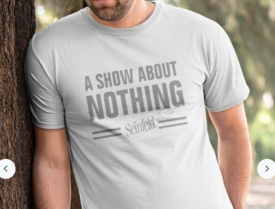 Seinfeld A Show About Nothing shirt seinfeld