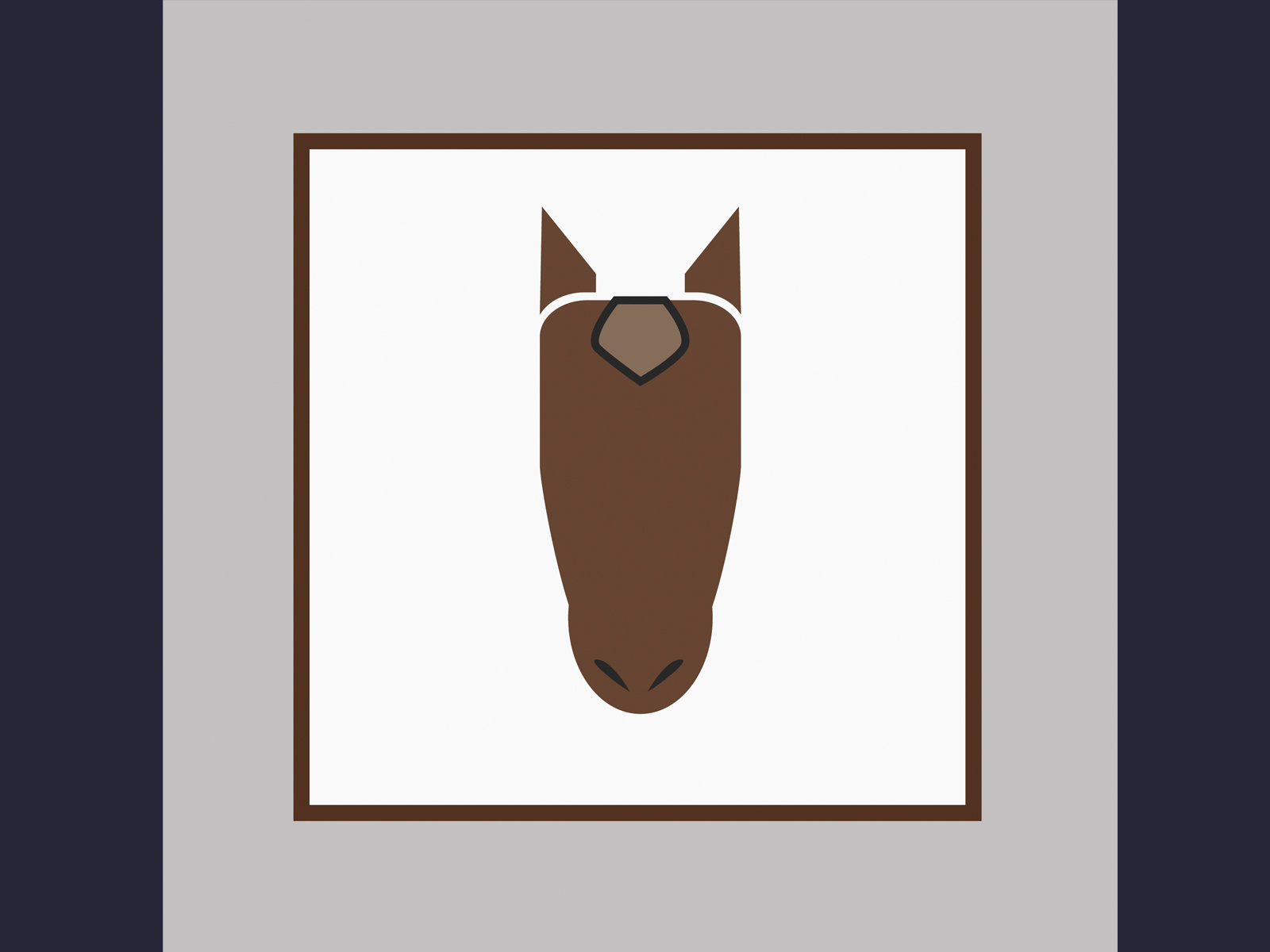 car horse badges