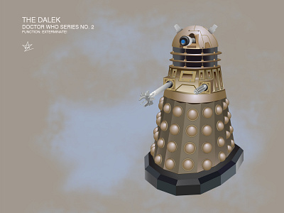 Doctor Who - Dalek doctorwho illustration series