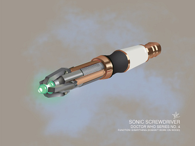 Doctor Who - Sonic Screwdriver doctorwho illustration series