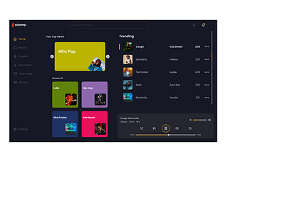 WINAMP REDESIGN
#UI/UX DESIGN