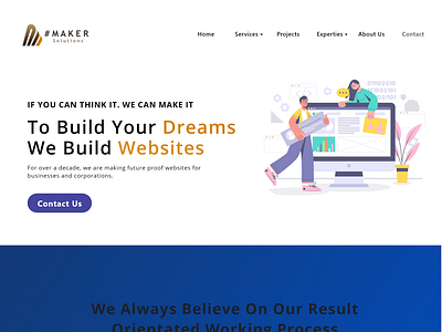 # Maker Solutions Web Design