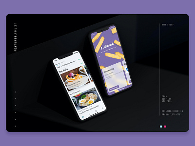 Portfolio Main Header—Web design header header design homepage ios mobile portfolio portfolio page portfolio site portfolio website ui ux uxdesign website website concept