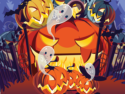 Halloween! adobeillustrator character creative graphic design illustration vector