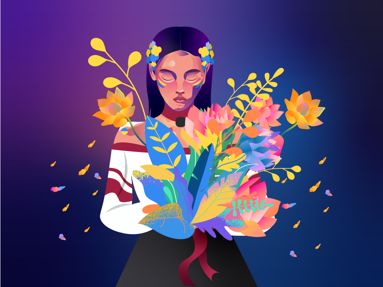 слава україні! героям слава! by Mari on Dribbble
