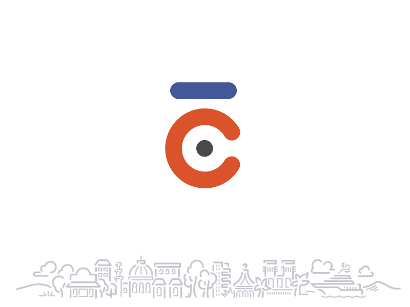 The Campus Loader logo gif animation indeterminate loader