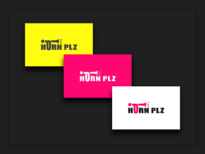 HORN PLZ branding design icon illustration logo typography