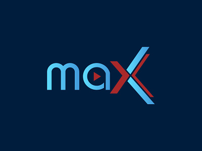 Max logo branding design logo typography vector