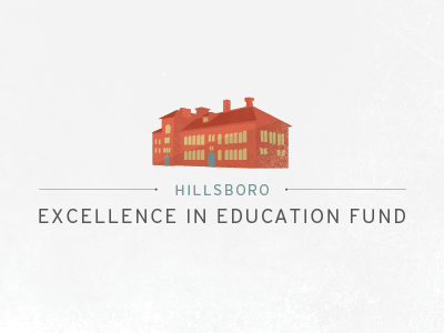 Excellence in Education branding concept logo