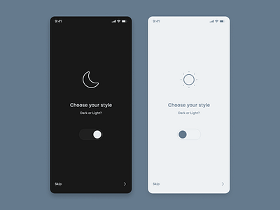 Daily UI #015 | On/Off Switch dailyui dailyui015 ui uidesign