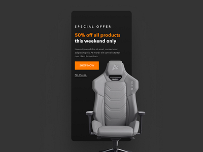 Daily UI #36 | Special Offer