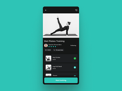 Daily UI #41 | Workout Tracker
