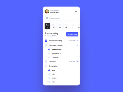 Daily UI #42 | ToDo List