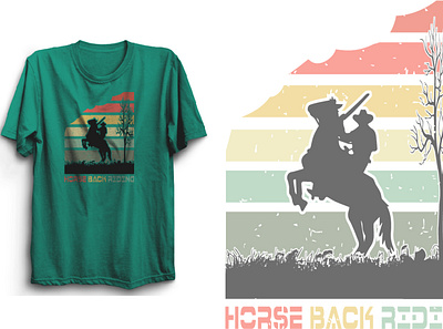 VINTAGE RETRO HORSE RIDING bulk custom t shirt design graphic t shirt design retro t shirt t shirt design vintage