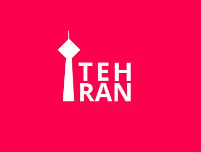 Tehran branding design minimal vector